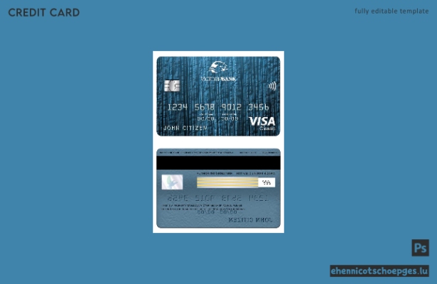 Beispielvorschau der Victoriabank Visa Classic-Karte für Moldawien